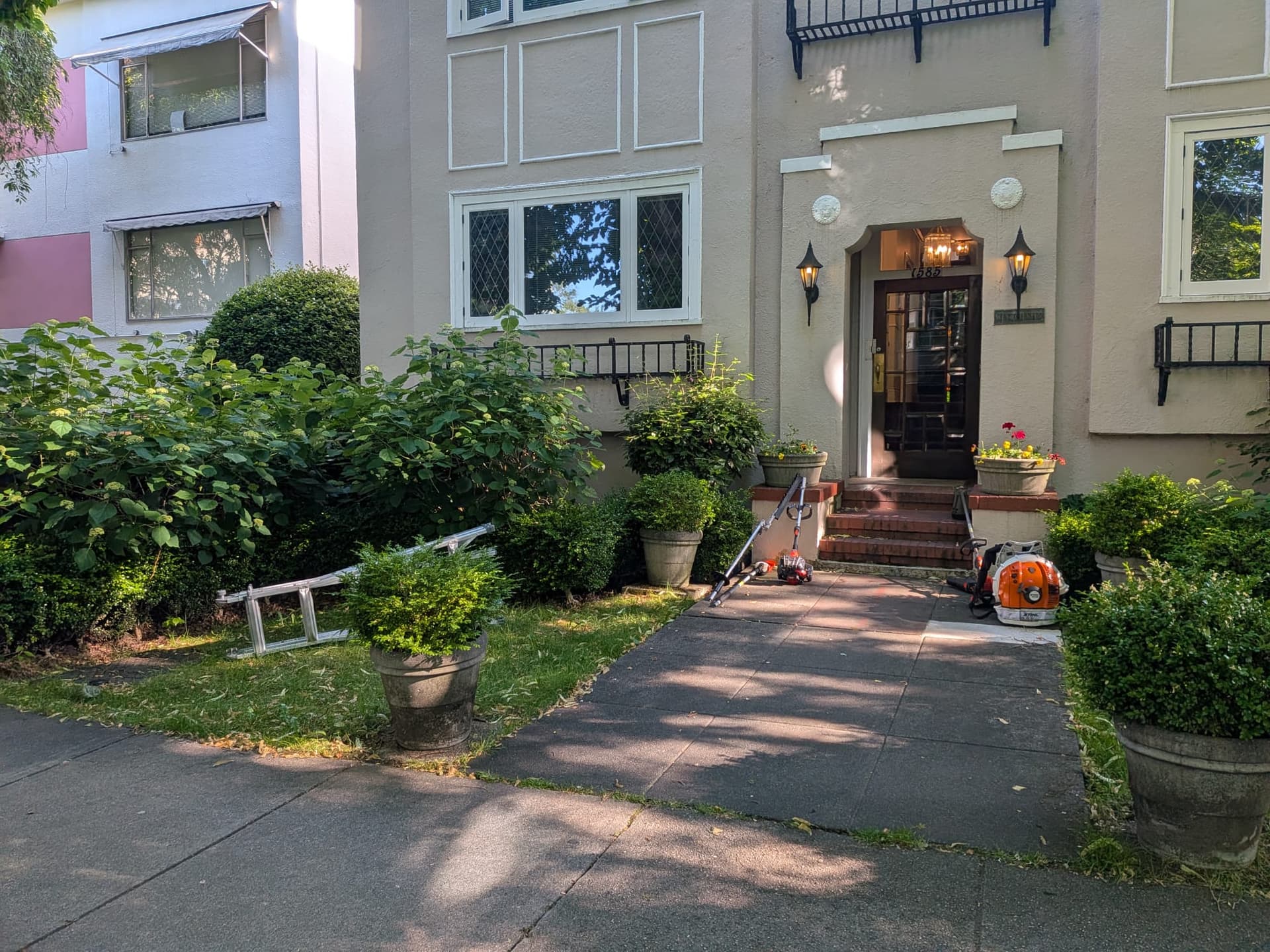 Lawn & Garden Restoration — before